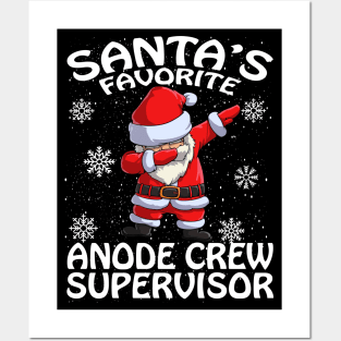 Santas Favorite Anode Crew Supervisor Christmas Posters and Art